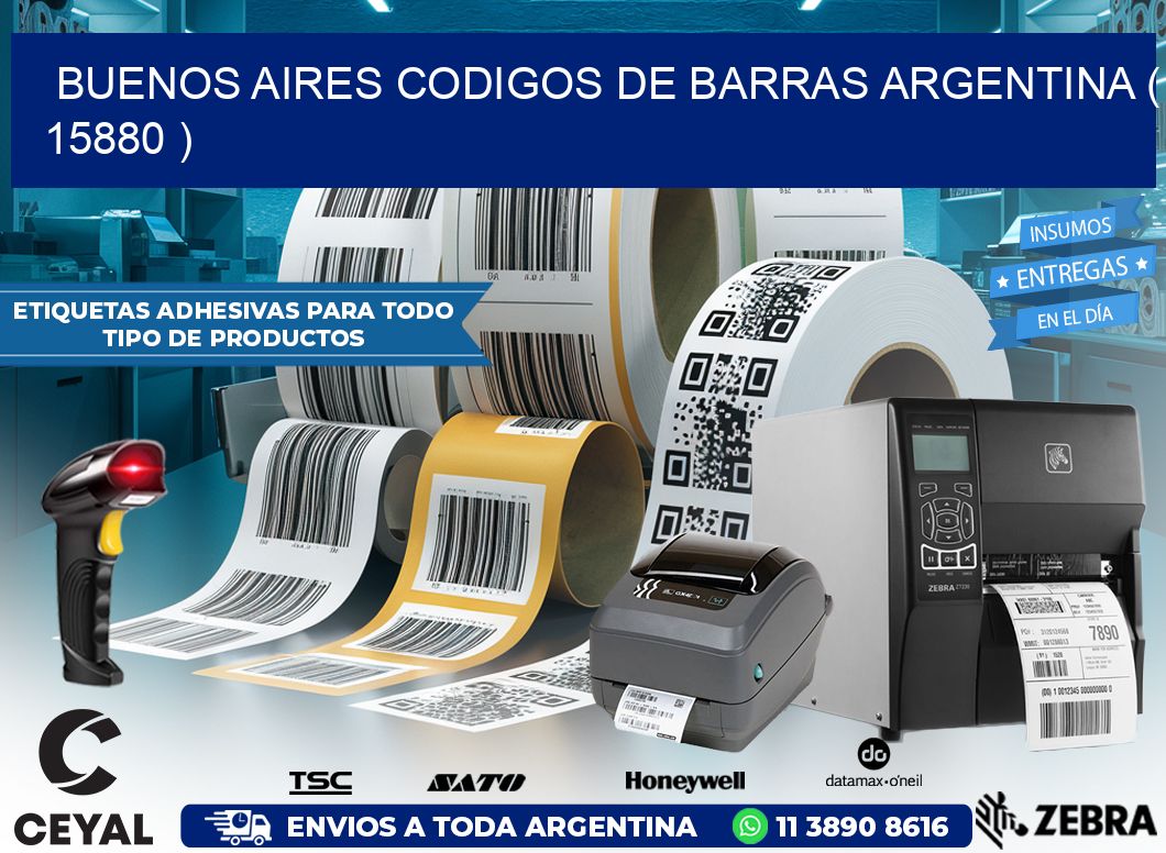 buenos aires codigos de barras argentina ( 15880 )