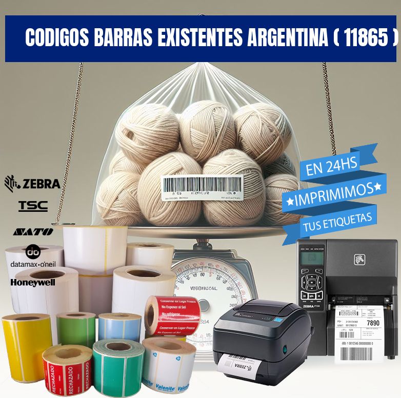 codigos barras existentes argentina ( 11865 )