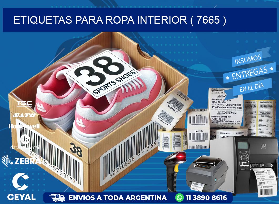 etiquetas para ropa interior ( 7665 )
