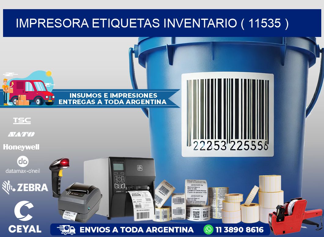 impresora etiquetas inventario ( 11535 )
