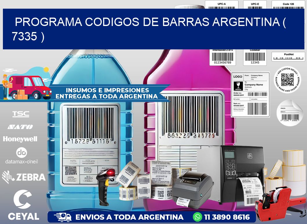 programa codigos de barras argentina ( 7335 )