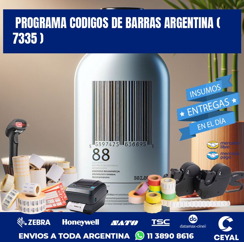 programa codigos de barras argentina ( 7335 )