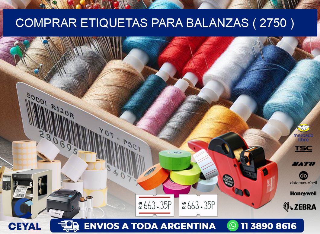 COMPRAR ETIQUETAS PARA BALANZAS ( 2750 )