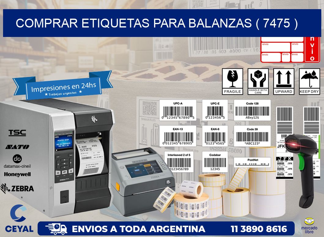 COMPRAR ETIQUETAS PARA BALANZAS ( 7475 )