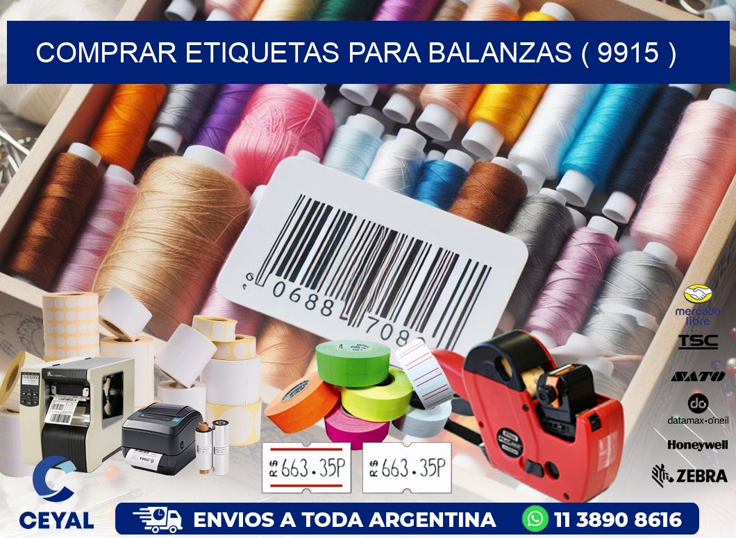 COMPRAR ETIQUETAS PARA BALANZAS ( 9915 )