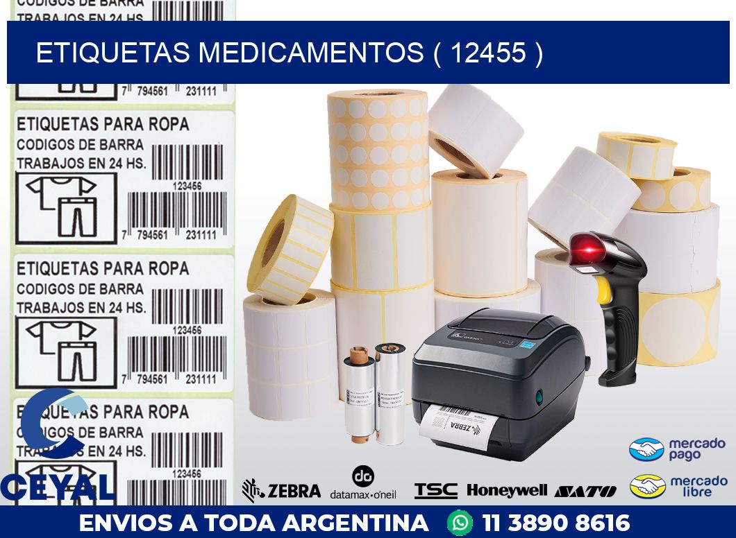 ETIQUETAS MEDICAMENTOS ( 12455 )