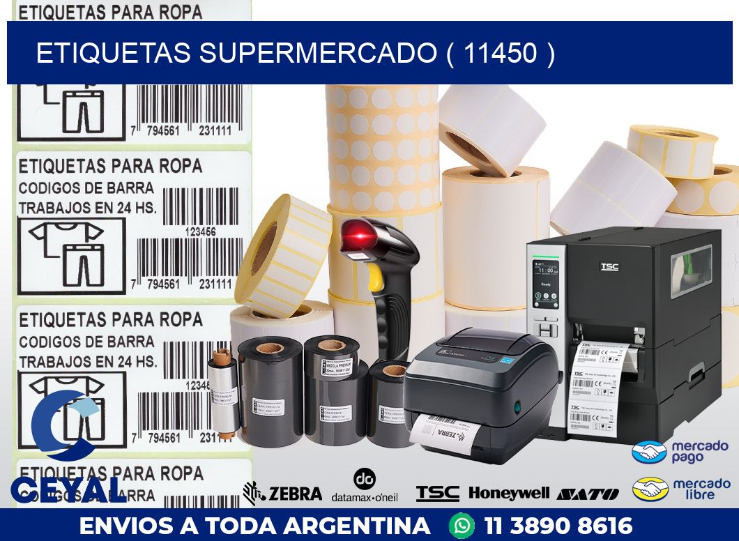 ETIQUETAS SUPERMERCADO ( 11450 )