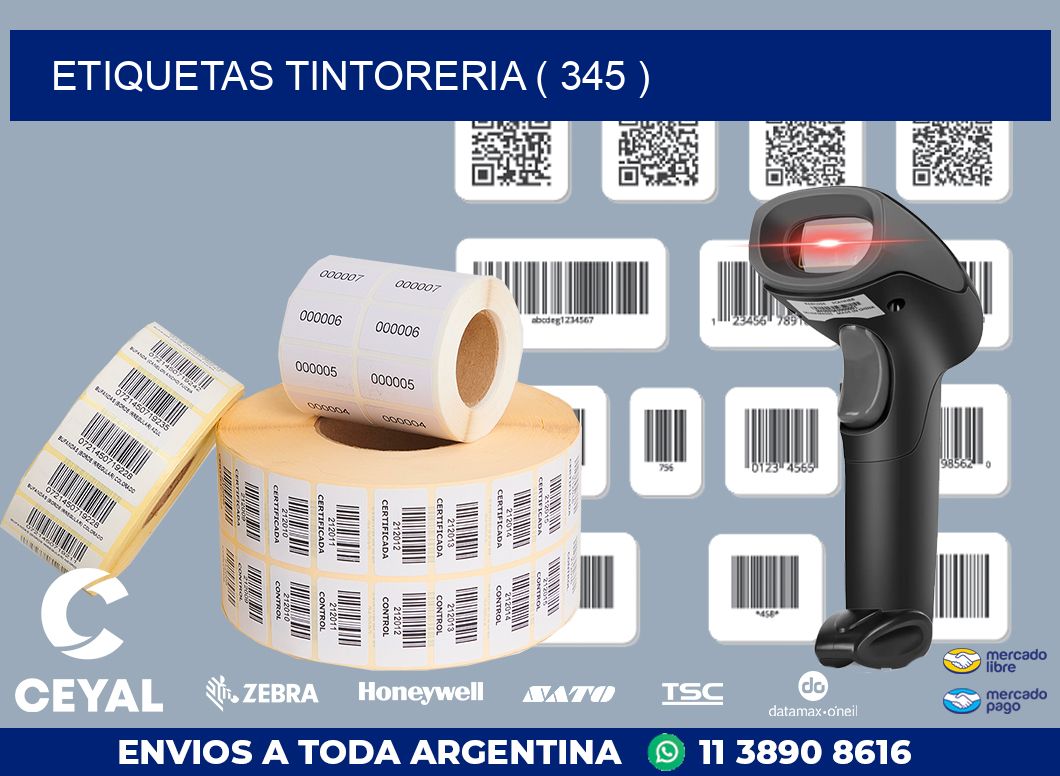 ETIQUETAS TINTORERIA ( 345 )