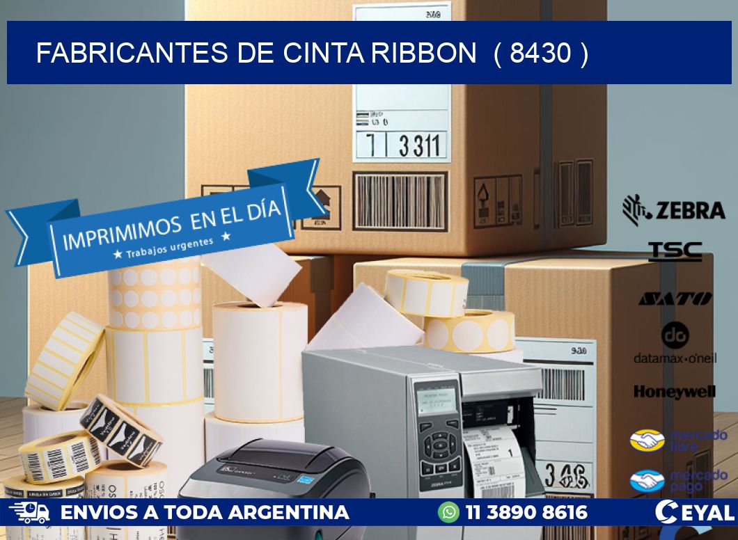 FABRICANTES DE CINTA RIBBON ( 8430 )