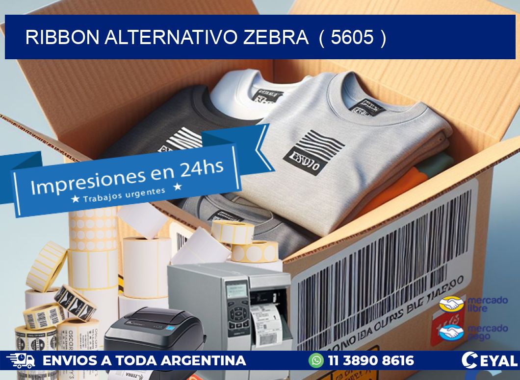 RIBBON ALTERNATIVO ZEBRA ( 5605 )