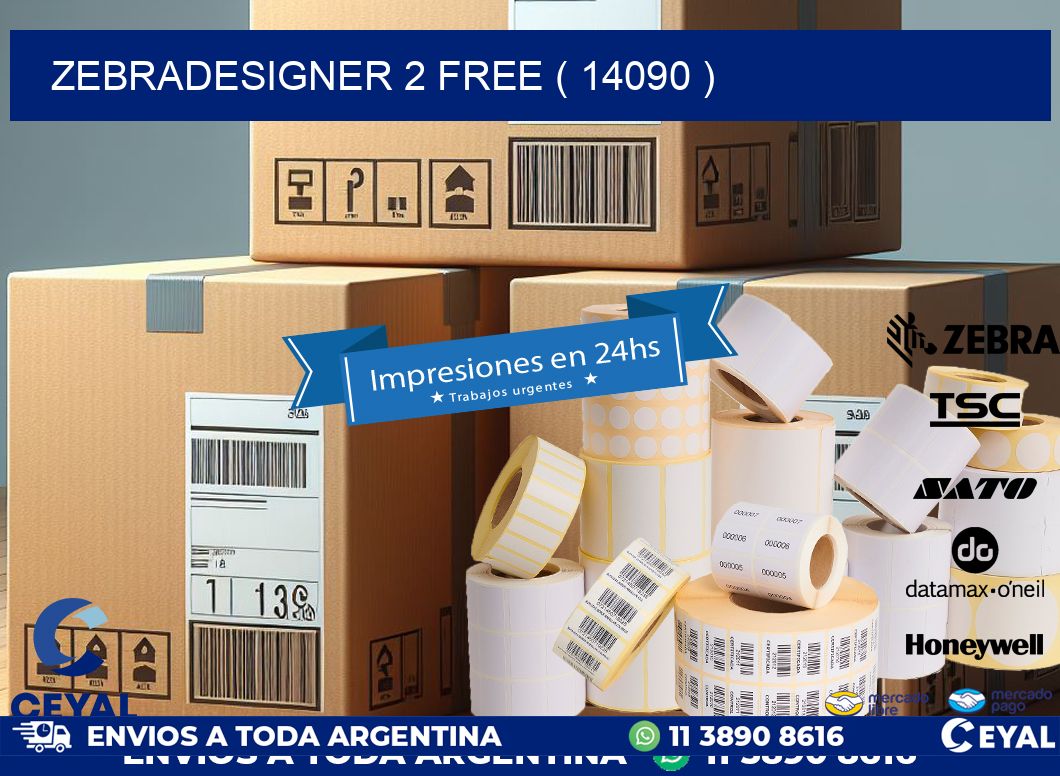 ZEBRADESIGNER 2 FREE ( 14090 )