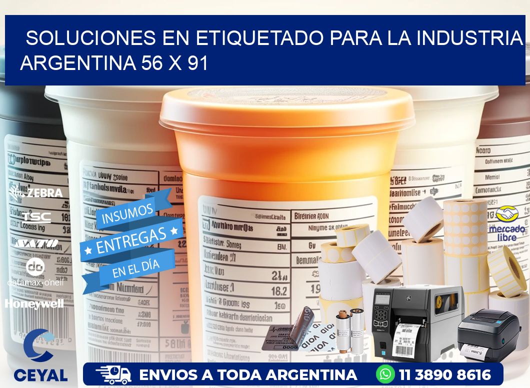 Soluciones en Etiquetado para la Industria Argentina 56 x 91