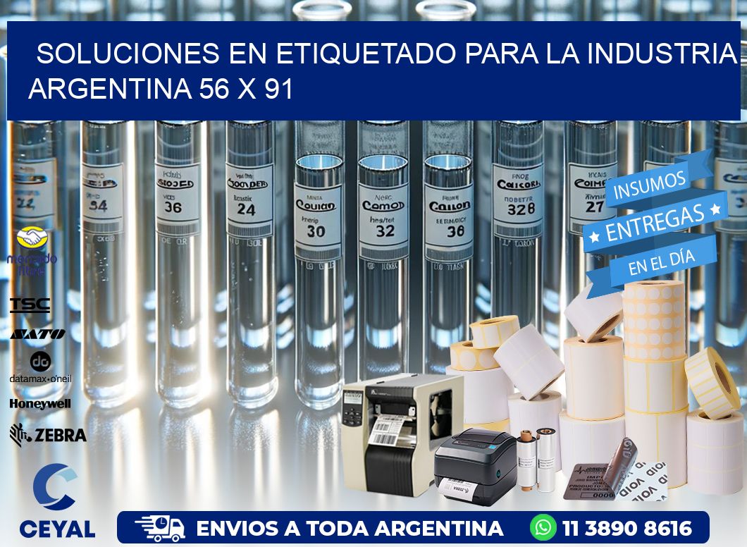 Soluciones en Etiquetado para la Industria Argentina 56 x 91