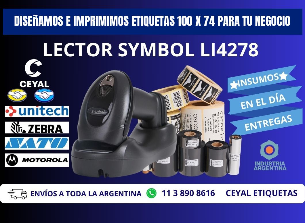 Diseñamos e Imprimimos Etiquetas 100 x 74 para tu Negocio