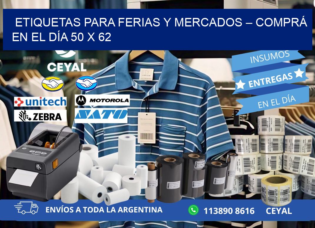 ETIQUETAS PARA FERIAS Y MERCADOS – COMPRÁ EN EL DÍA 50 x 62