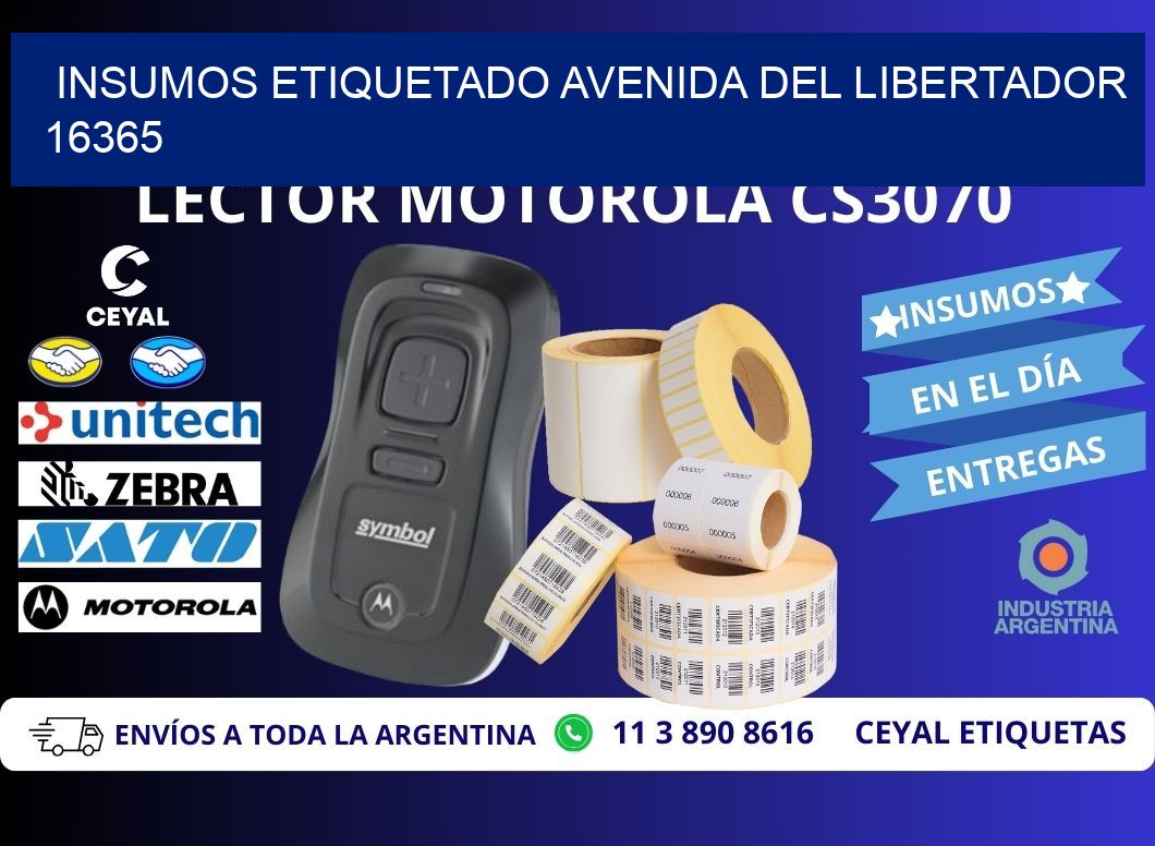INSUMOS ETIQUETADO Avenida Del Libertador 16365