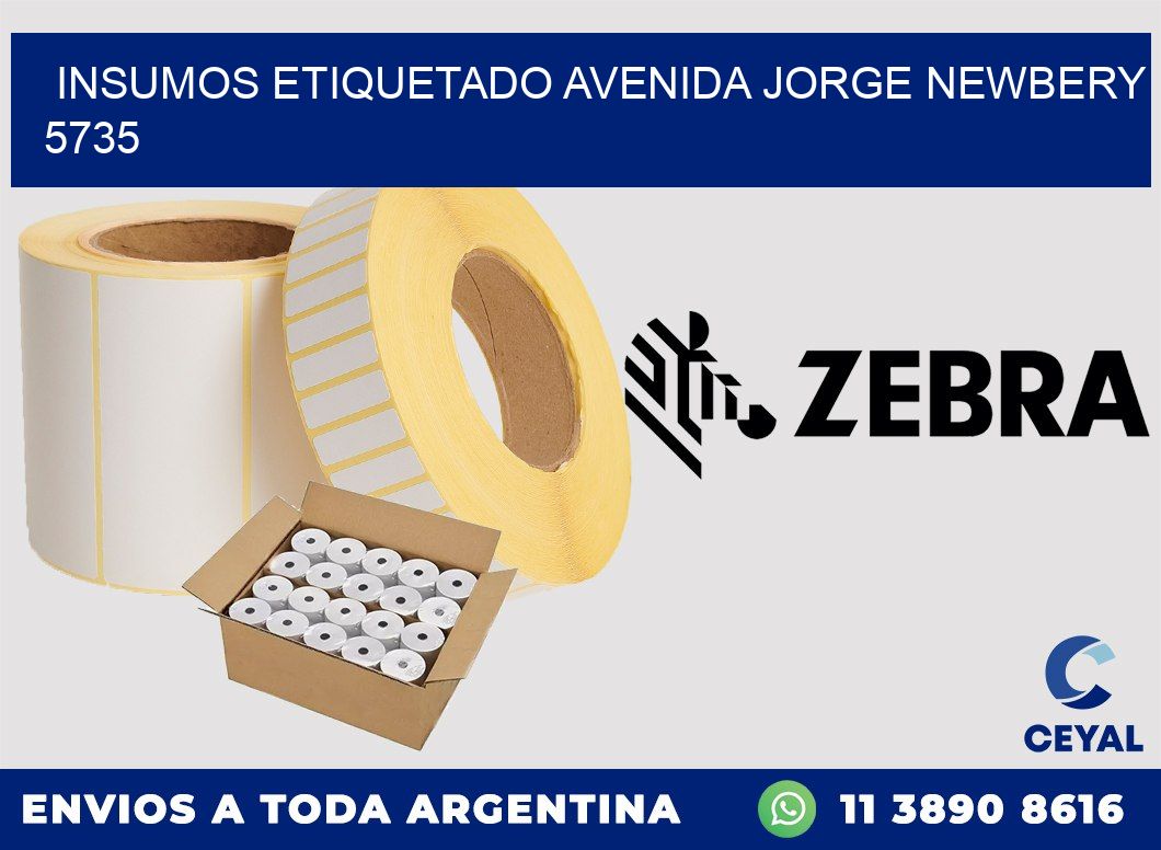 INSUMOS ETIQUETADO Avenida Jorge Newbery 5735