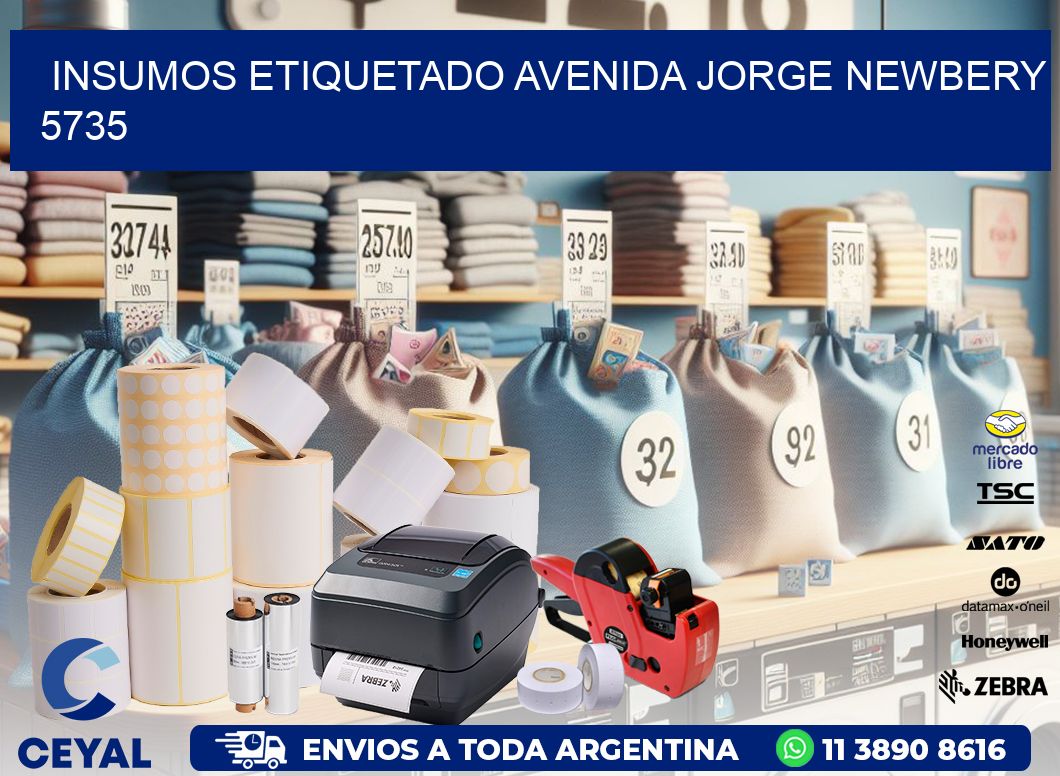 INSUMOS ETIQUETADO Avenida Jorge Newbery 5735