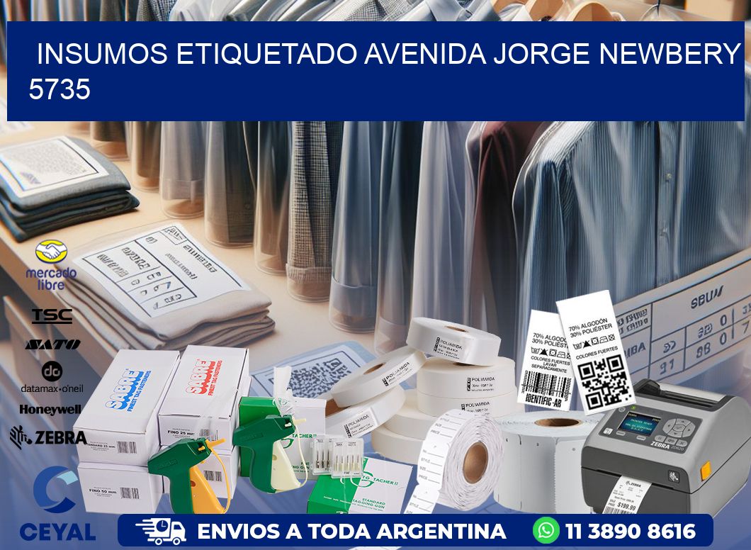 INSUMOS ETIQUETADO Avenida Jorge Newbery 5735