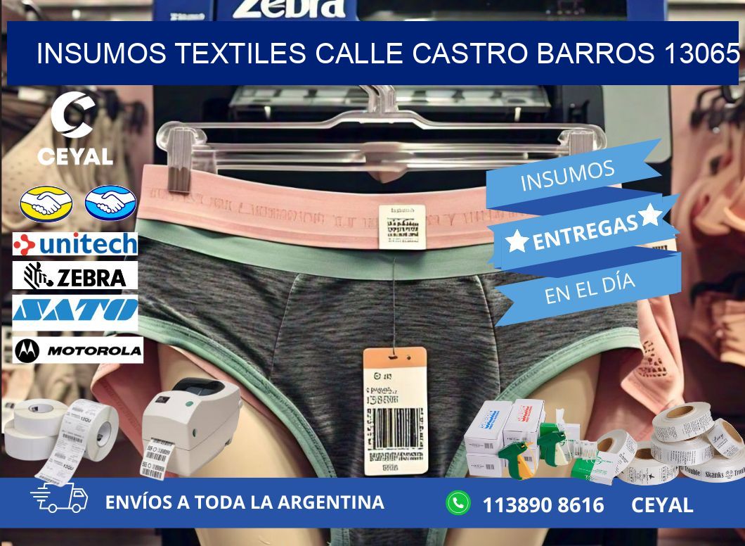 INSUMOS TEXTILES CALLE CASTRO BARROS 13065