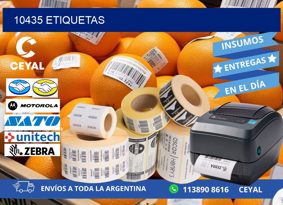 10435 ETIQUETAS