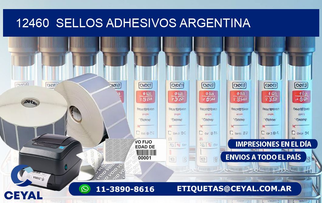 12460 Sellos Adhesivos Argentina