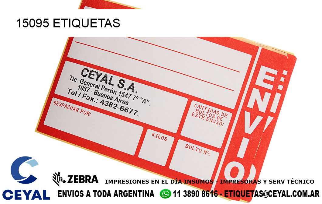 15095 ETIQUETAS