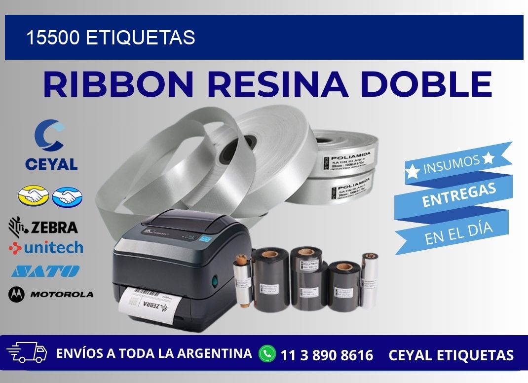 15500 ETIQUETAS