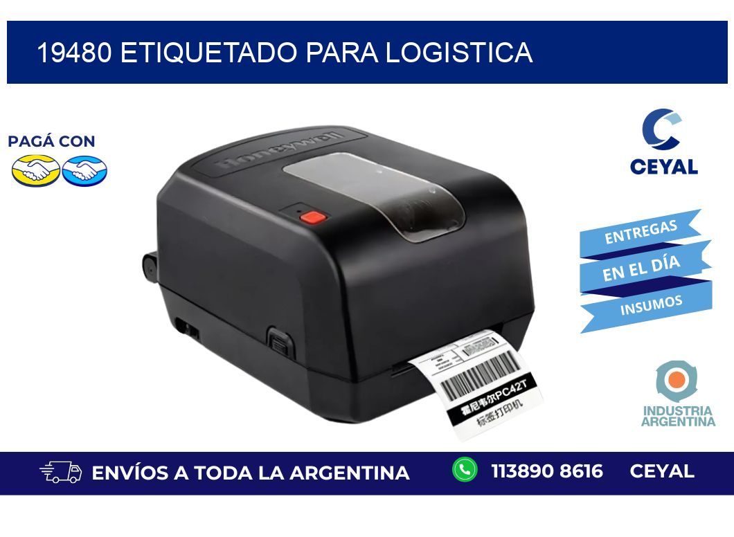 19480 ETIQUETADO PARA LOGISTICA