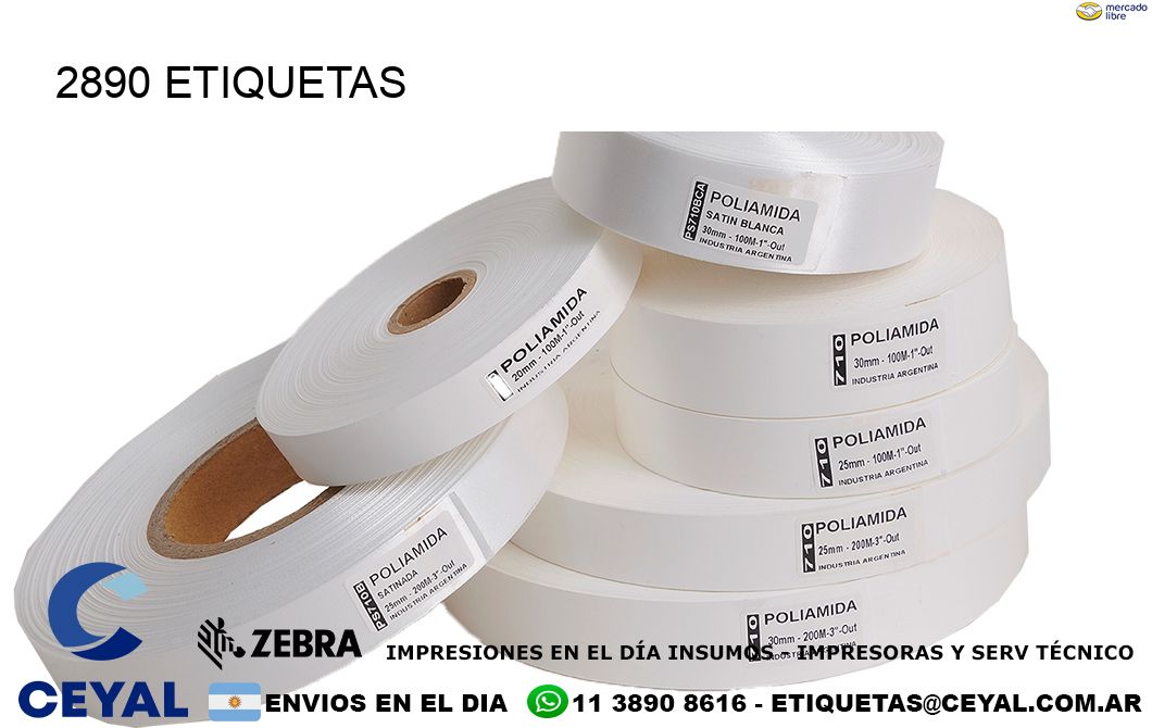 2890 ETIQUETAS