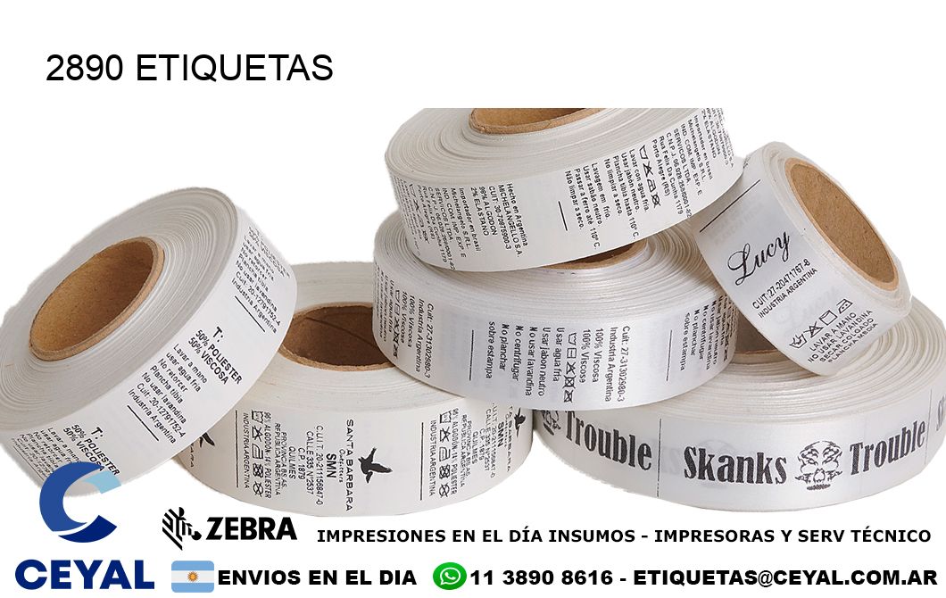2890 ETIQUETAS
