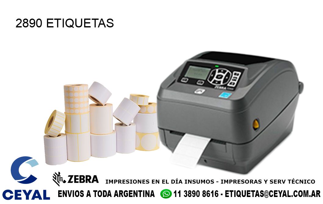 2890 ETIQUETAS