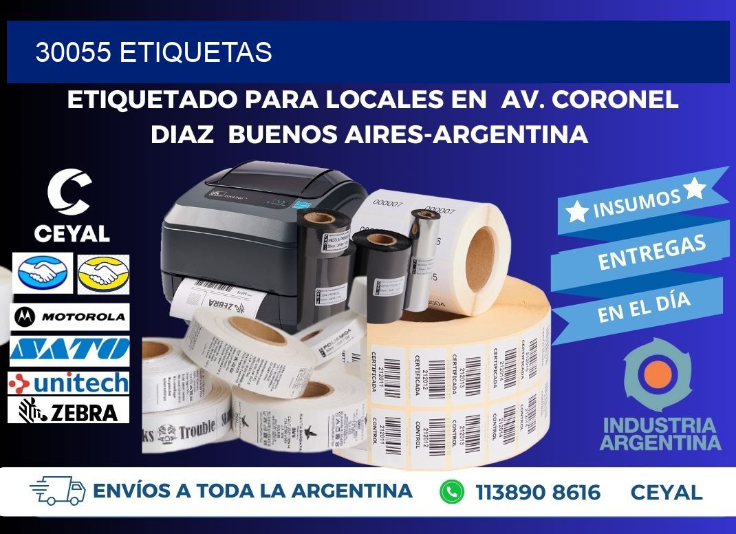 30055 ETIQUETAS