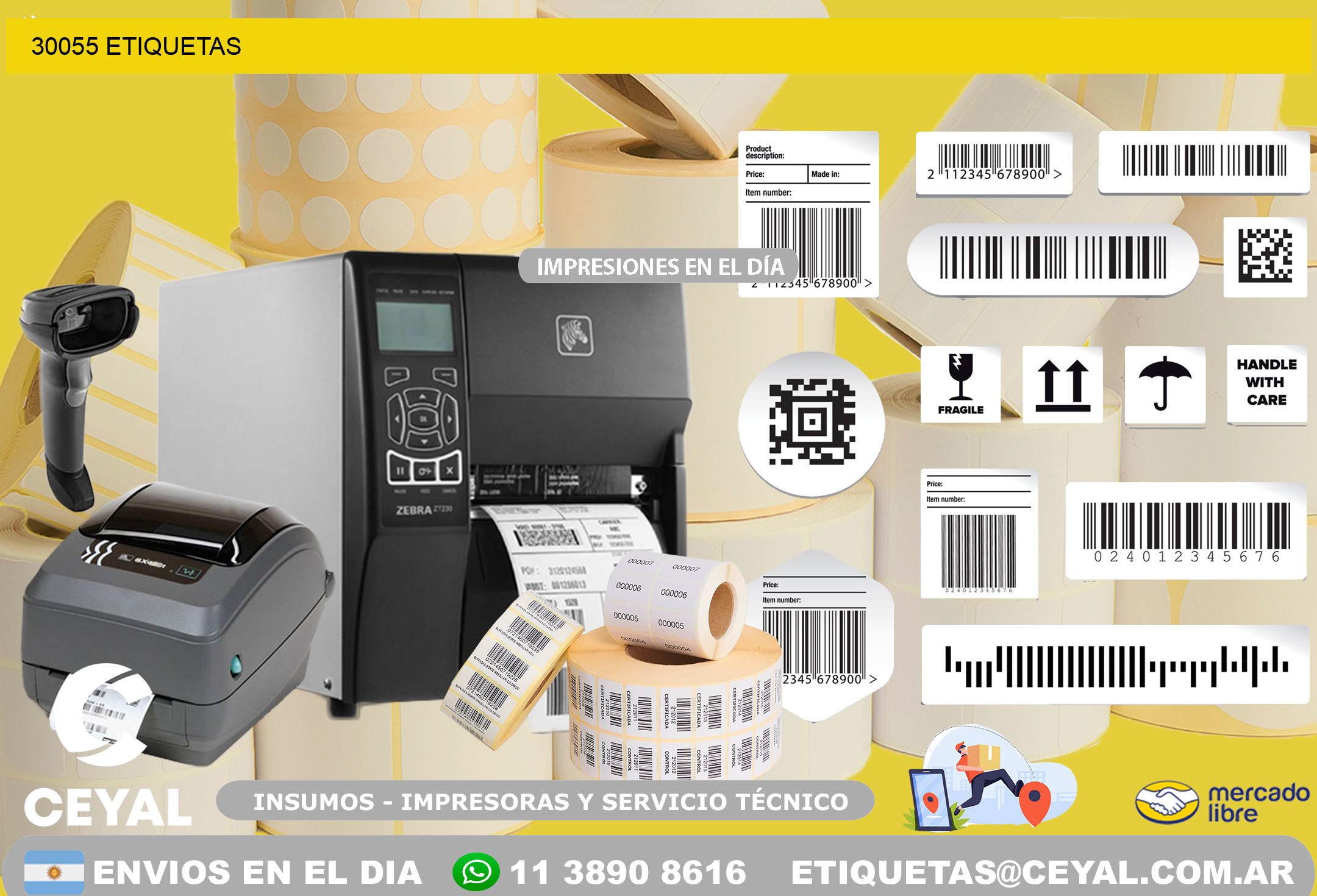 30055 ETIQUETAS