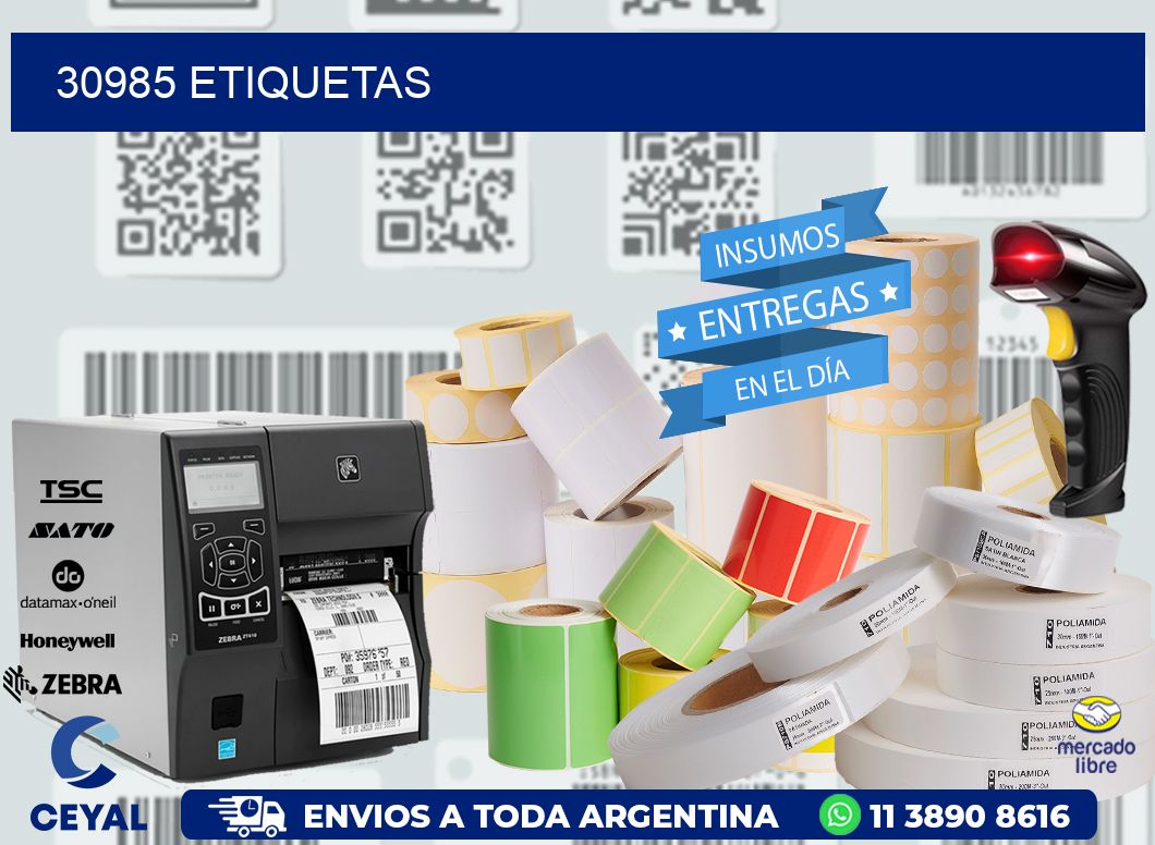 30985 ETIQUETAS