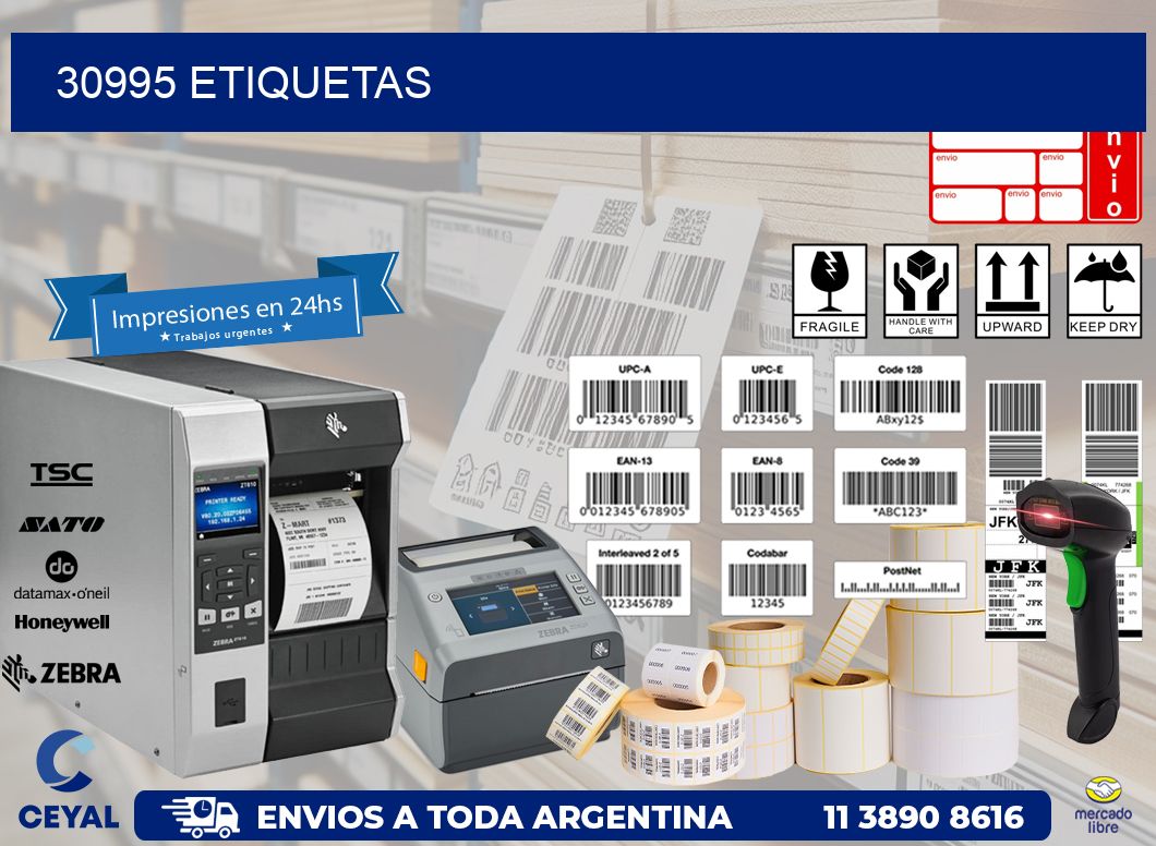30995 ETIQUETAS