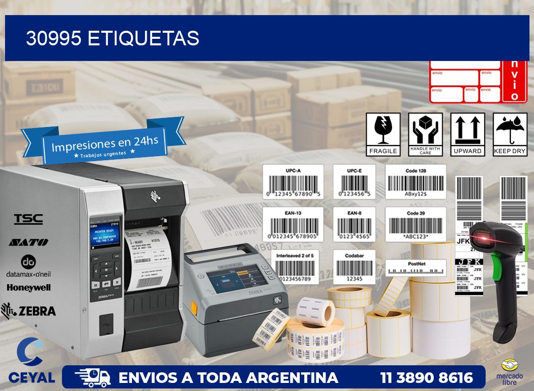 30995 ETIQUETAS