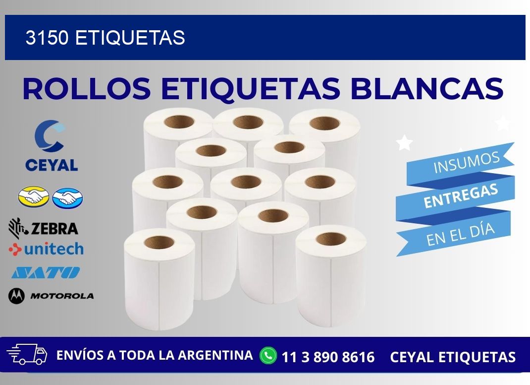 3150 ETIQUETAS