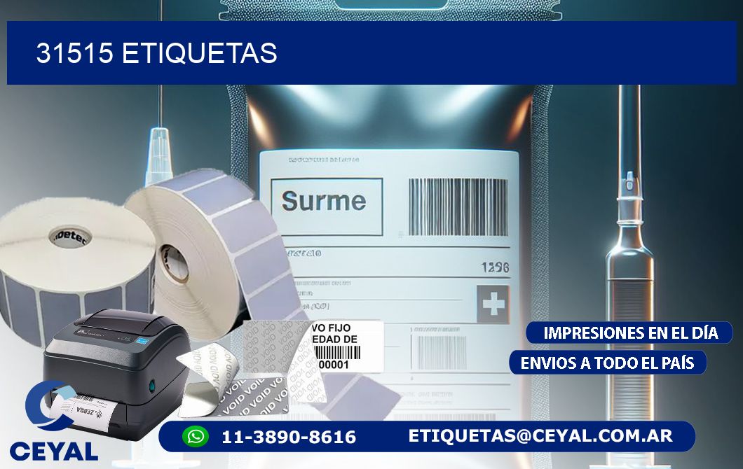 31515 ETIQUETAS