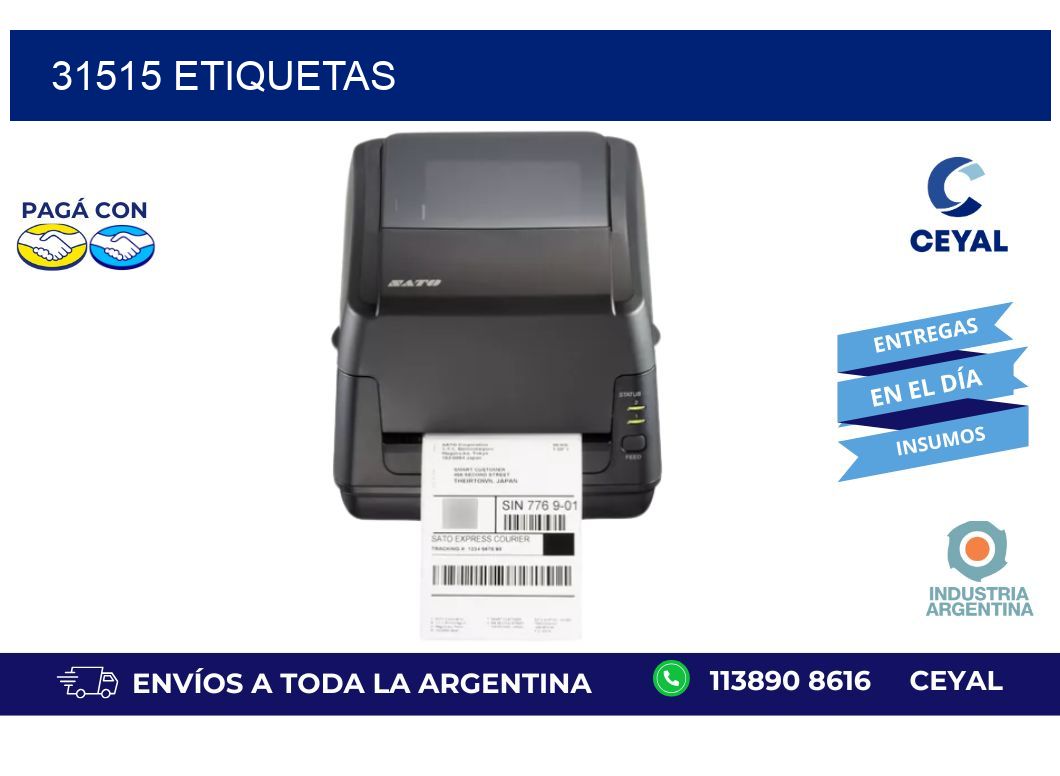 31515 ETIQUETAS