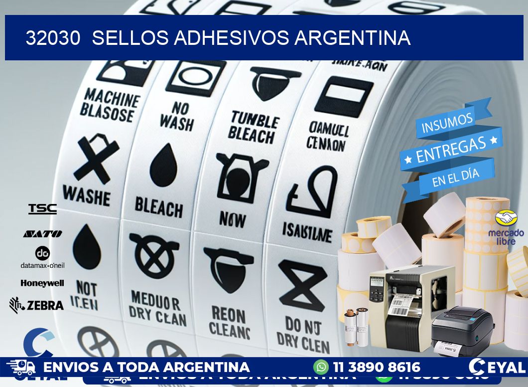 32030  Sellos Adhesivos Argentina