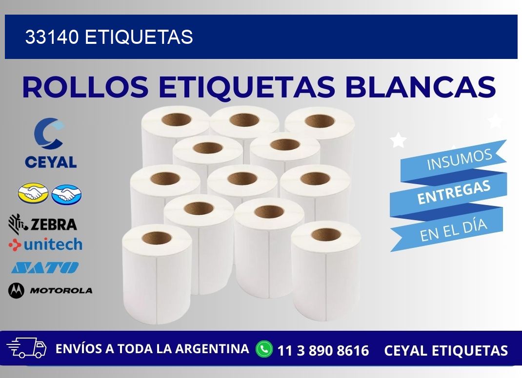 33140 ETIQUETAS