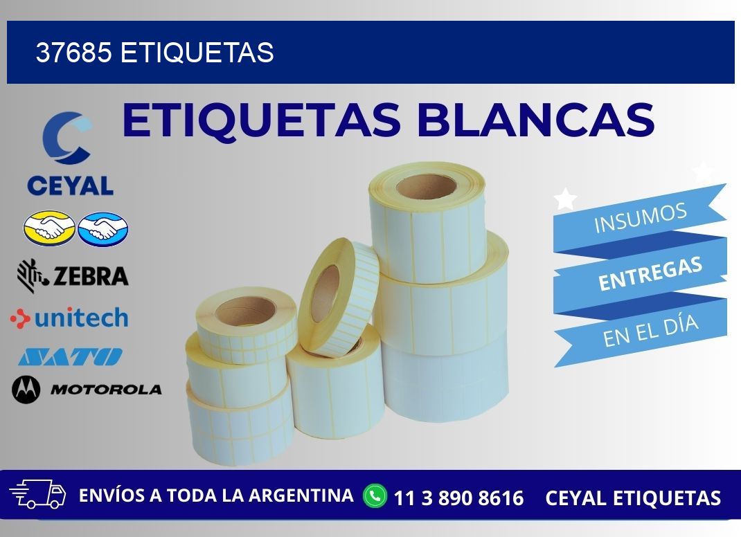 37685 ETIQUETAS
