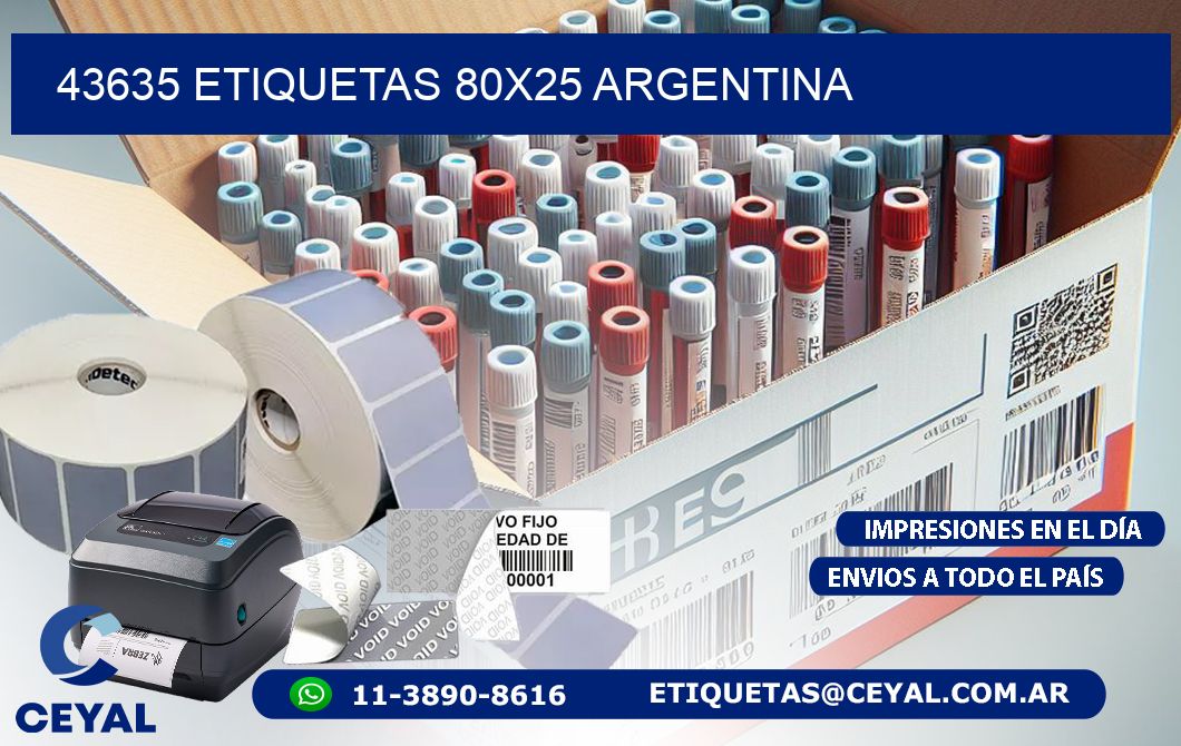 43635 ETIQUETAS 80x25 argentina