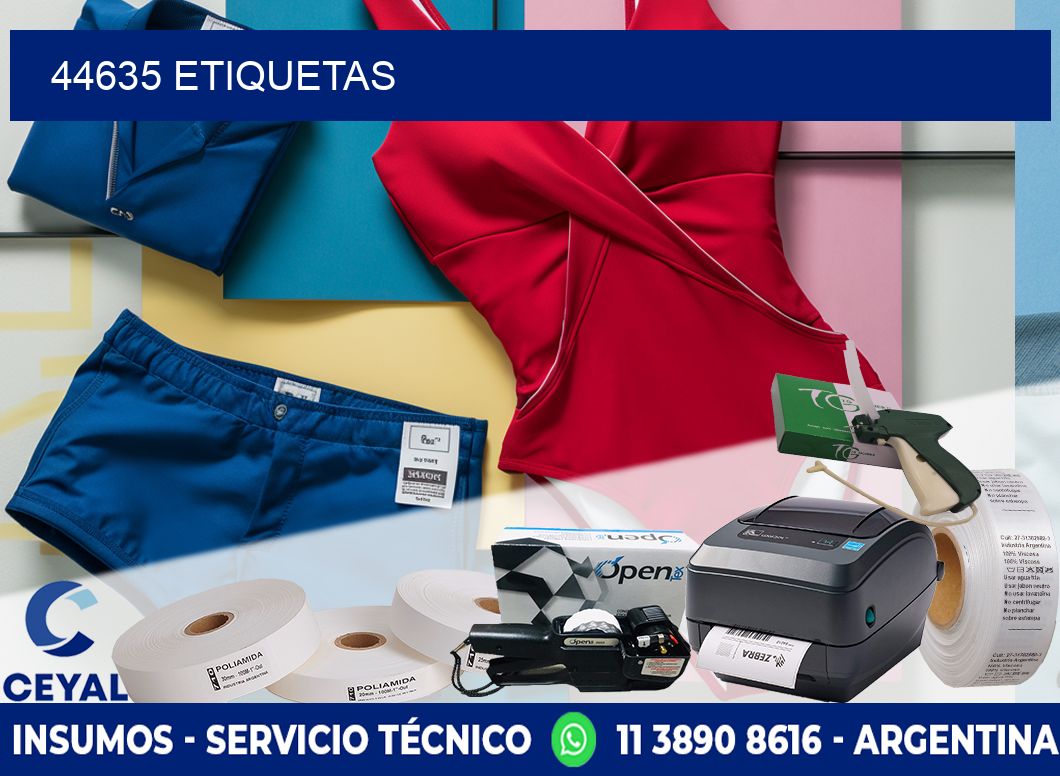 44635 ETIQUETAS