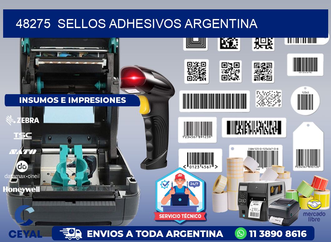 48275 Sellos Adhesivos Argentina