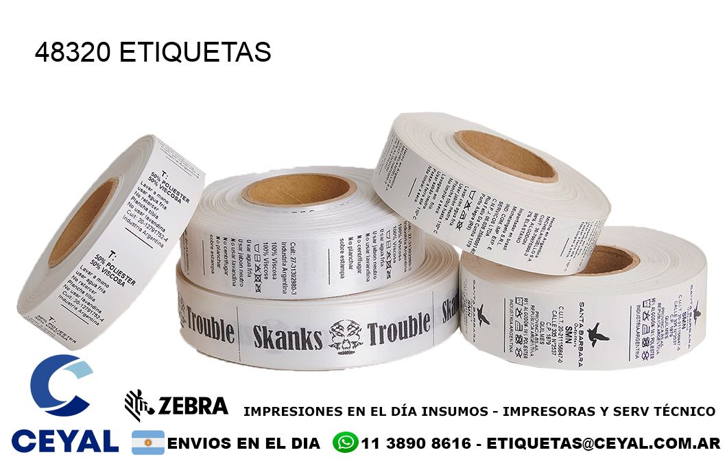 48320 ETIQUETAS