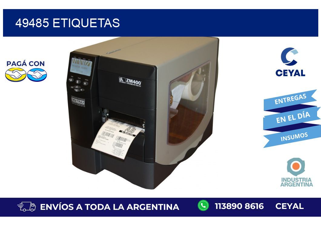 49485 ETIQUETAS