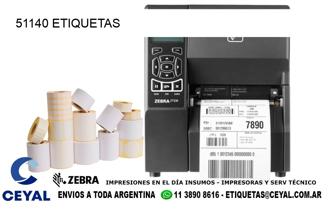 51140 ETIQUETAS