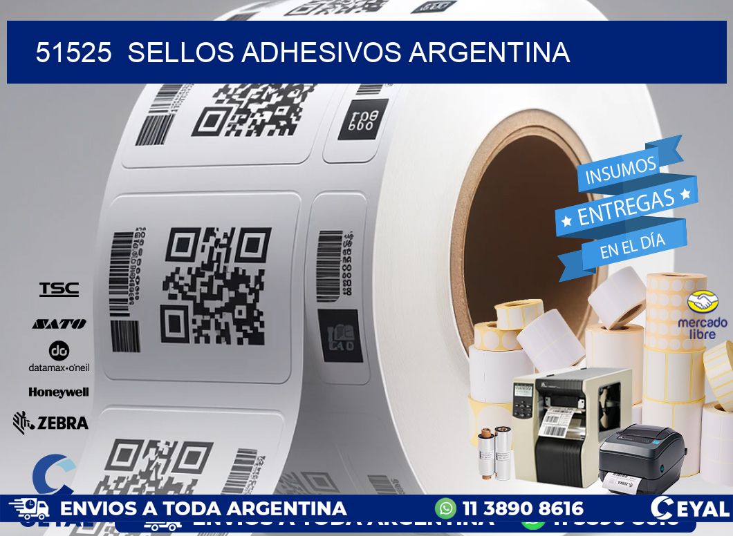 51525 Sellos Adhesivos Argentina